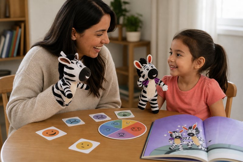 blog post about how to extend storytime with emotional learning activities for children