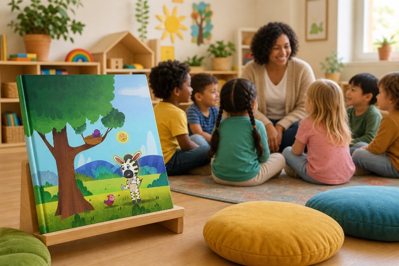 Book Release for Zebra Believes in Herself children’s emotional learning book
